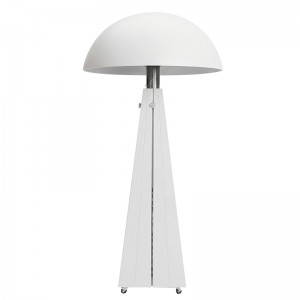 White Electric heating lamp