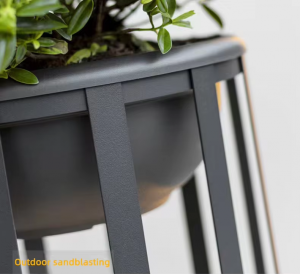 Solar Wrought iron lighting