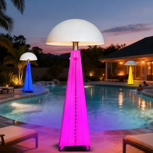 White Electric heating lamp