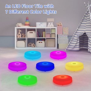 Dance on Colors! – World’s 1st Touch-Sensitive LED Tile for Playrooms & Stages |HUAJUN