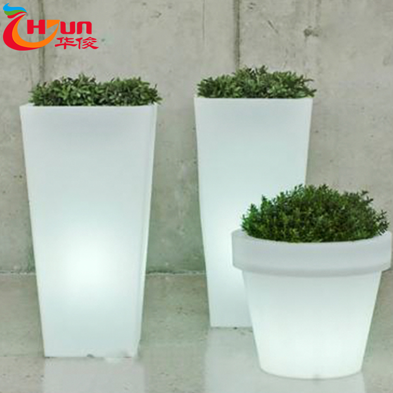 LED flower pots