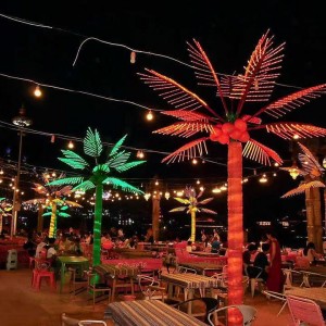 Wholesale Outdoor Artificial Palm Tree Lights – Customizable Commercial Lighting for Hotels/Projects – Factory Direct | Huajun