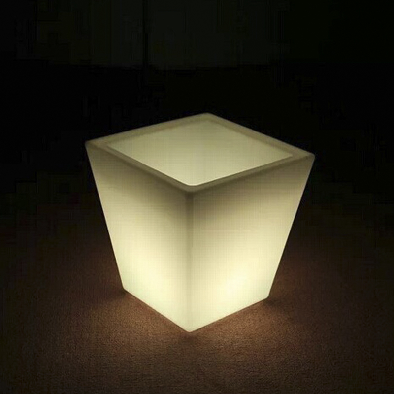 solar led flower pots