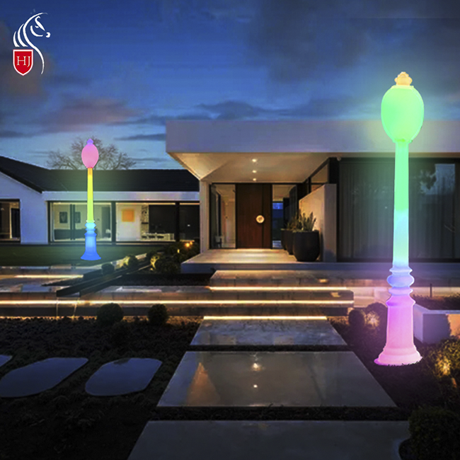 Wowlite Low Voltage Spot Lights Outdoor LED 4 Pack, Die-cast Aluminum Landscape Spotlights, Waterproof Black Uplights With MR16 Bulbs Ground Stake For Garden Courtyard Pathway