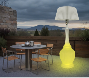 Gas heater lamp Winter Smart Outdoor Heater Lamp Gas-Fueled Heating Adjustable Colorful Lights PE Material Waterproof